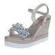 thumbnail image 1 of Amzcrzy Zapatos de mujer,Zapatos de mujer,Zapatillas de mujer, Sandalias de cuña con plataforma y punta abierta para mujer, cómodas, informales, con diamantes de imitación Sandalias Mujer Zapatillas, 1 of 3