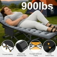 thumbnail image 3 of Slsy Oversized XXL Folding Camping Cot, Portable Folding Cots Folding Bed for Adults, Heavy Duty Outdoor Sleeping Cot Guest Bed with 2 Sided Mattress & Carry Bag, 3 of 16