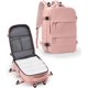 thumbnail image 3 of UPPACK Mochila de viaje para mujeres y hombres Bolsa de viaje Mochila de senderismo resistente al agua Mochila universitaria para computadora portátil para viajar en avión Elementos esenciales de viaj, 3 of 5