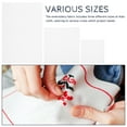 thumbnail image 4 of TABLZONE 12Pcs Canvas Material Fabric DIY Embroidery White Polyester Cotton Craft Projects Beginners, 4 of 6