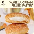 thumbnail image 3 of Tesoro Vanilla Filling by Pasticceria Matilde Vicenzi, Vanilla Cream Filled Puff Pastry Patisserie, Kosher Dairy, Made in Italy, 3.53oz (100g), 4-Pack, 3 of 5