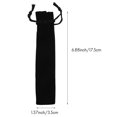 thumbnail image 4 of 200 Pcs Black Velvet Pen Pouch Sleeve Holder Single Pen Bag Case Pencil Bag, 4 of 8
