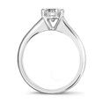thumbnail image 3 of Silvago Jewelry Moissanite Round Cut Moissanite Ring - 1.06 Ct Engagement Ring in 14K White Gold Plated - Simple Jewelry Gift - Anniversary or Birthday, 3 of 3