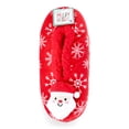 thumbnail image 3 of Fuzzy Babba Women's Holiday 3D Santa Slipper Socks, 1-Pack, Size 7-9.5, 3 of 5