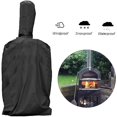 thumbnail image 4 of Housse de Four à Pizza - Protection Extérieure Noire pour Four à Pizza Résistant aux Intempéries et à la Poussière, Housse de Pluie pour Four à Pizza Grillé au Bois, 4 of 4