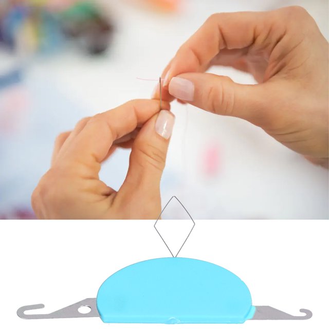 5PCS Needle Threader 3 in 1 Soft Flexible Lightweight Portable Durable Sewing Needle Threader,Threading Tool