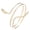 Gold, variant on Elegant Armband Chain Blingbling Snake Arm Bracelets for Women Delicate Coils Armlet Armband Open Bangle