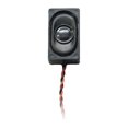 thumbnail image 1 of Digitrax DGTSP26158B 8 Ohm Rectangular Speaker, 26.5mm x 15.5mm x 9mm, 1 of 3