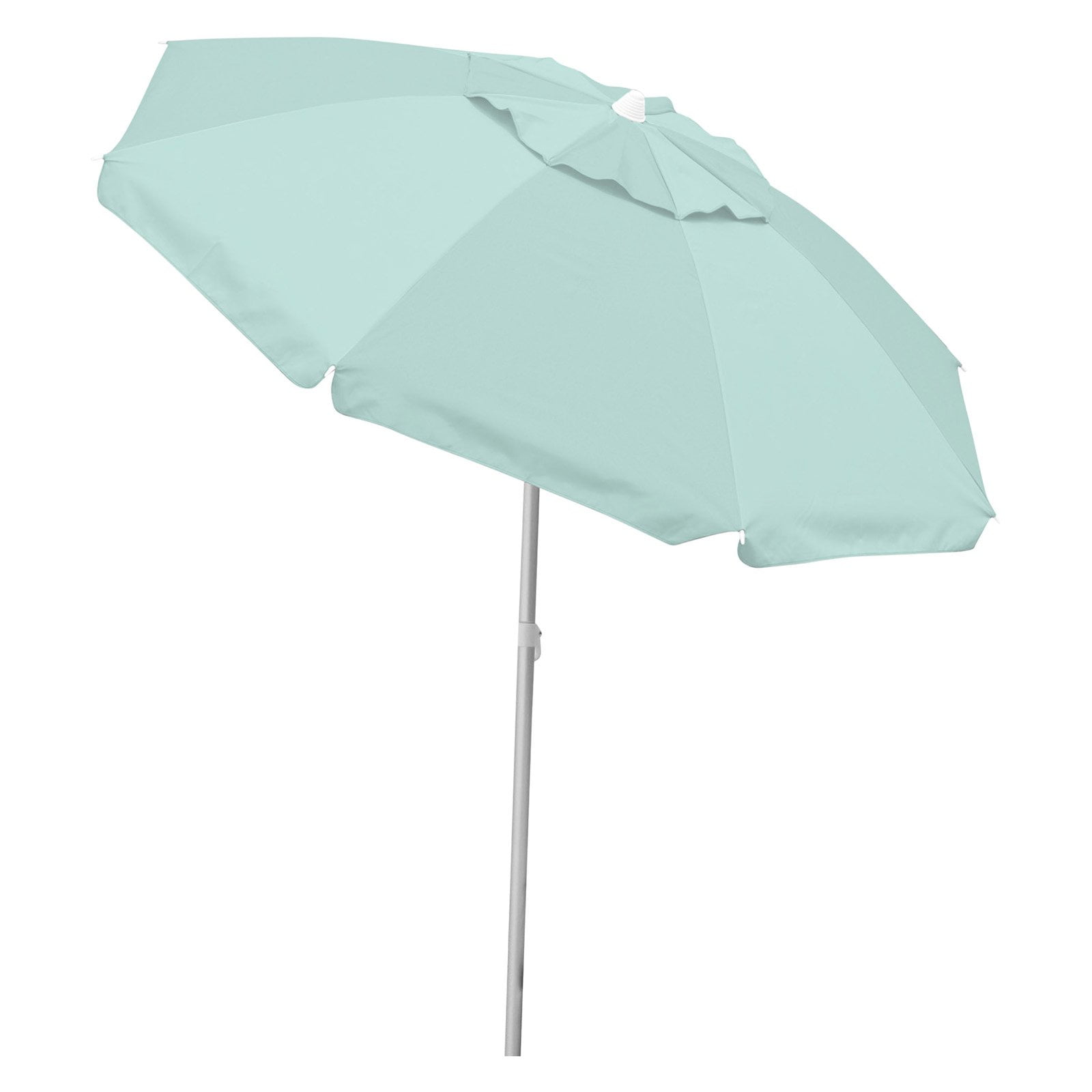 6.5' Caribbean Joe tilting beach umbrella, double canopy windproof