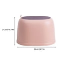 thumbnail image 3 of Moyic Taburete de plástico para niños, cómodo y seguro para los más pequeños, taburete antideslizante para baño, taburete Conjuntos de muebles de dormitorio rosa, 3 of 6