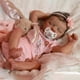thumbnail image 1 of Muñecas de Bebé Renacido Lindas de Cuerpo Completo de Silicona de 18 Pulgadas Durmiendo Bebé Recién Nacido Renacido Realista Niña Muñeca de la Vida Real Juguetes para Regalo, 1 of 5