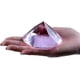 thumbnail image 5 of 2024 Nuevo, adecuado, adorno de pisapapeles de diamante de cristal de 80 mm (3,1 pulgadas) Decoraciones para el hogar Color sólido Rosa, 5 of 5