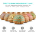 thumbnail image 5 of YaoHui （Gray）Essential Oil Diffuser, 400ml Ultrasonic Humidifier Aromatherapy Diffuser with 7 Colors Electric Aromatherapy LED Lights for Home, Yoga, Office, Spa, Bedroom, 5 of 5