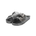 thumbnail image 5 of Forever EA81 Women Glitter Jelly Open Toe Double Buckle Footbed Sandal, 5 of 5