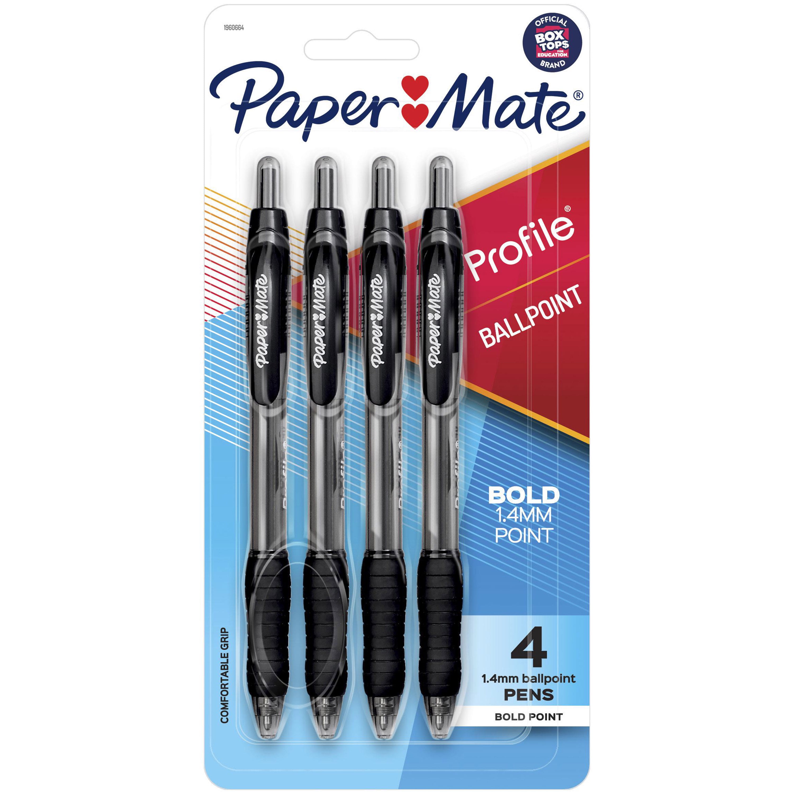 Paper Mate Reliable Writing Ball Point Pens Pk Of 50 Black