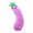 Purple, variant on Pet Toys Interactive Vegetable Shape Cat Toy for Small Cats Soft Music Free Chew Toy for Engagement and Play 5PCS,4.72 inch,Purple