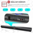 thumbnail image 2 of Bs-20 Altavoz Inalámbrico Bluetooth 5.0 Barra De Sonido Rgb Subwoofer Soporte Tf Usb Aux Rca Reproductor Fm Mp3 Hifi Altavoz Estéreo Cateissary EL012258-00, 2 of 6