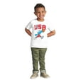 thumbnail image 3 of The Smurfs Basketball Player Team USA Youth T Shirt Tee Boys Infant Toddler Brisco Brands 6M, 3 of 4