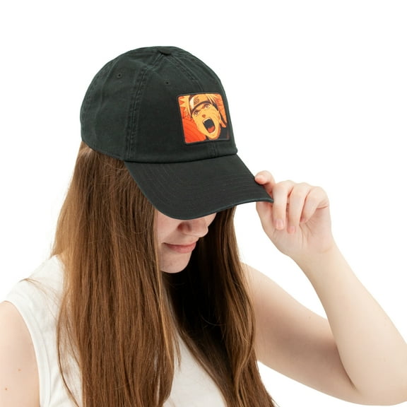 Naruto Shippuden Adult Baseball Hat Naruto Yelling Anime Officially Licensed One Size