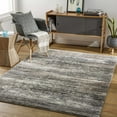 thumbnail image 5 of Hauteloom Tigaon Living Room, Bedroom Area Rug - Contemporary - High Pile - Gray, Charcoal, Dark Red - 18" Sample, 5 of 8