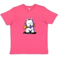 thumbnail image 3 of Inktastic KiniArt Westie with Bone Youth T-Shirt, 3 of 5