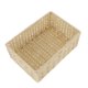 thumbnail image 4 of Cesta organizadora de ratán sintético tejido para escritorio, cesta para guardar artículos diversos., 4 of 7