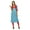 Aqua Blue and Red, variant on Phagun Bollywood Indian Designer Kurta Women Ethnic Kurti Cotton Tunic Dress