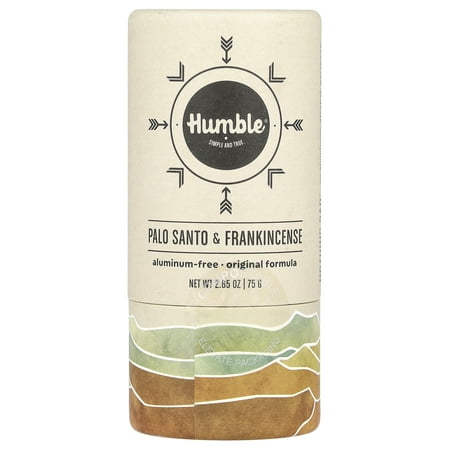 Humble Brands Aluminum-Free Deodorant  Palo Santo & Frankincense  2.65 oz (75 g)
