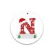 thumbnail image 2 of Ornamentos Colgantes Personalizados Del Alfabeto Del Árbol de Navidad, Acrílico 8cm Bricolaje para Regalo Y Decoración de Fiesta Ornamentos Del Árbol de Navidad, 2 of 2