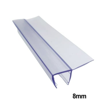 Seal Strip Material and Durability for your Shower Glass Door with F shaped Water Retaining Strip 8mm