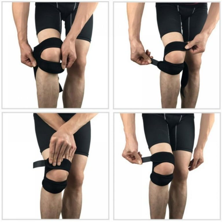 Dual Strap Athletics X-Trac Knee Support, Adjustable Patella Dual Strap Athletics X-Trac Knee Support, Adjustable Patella
