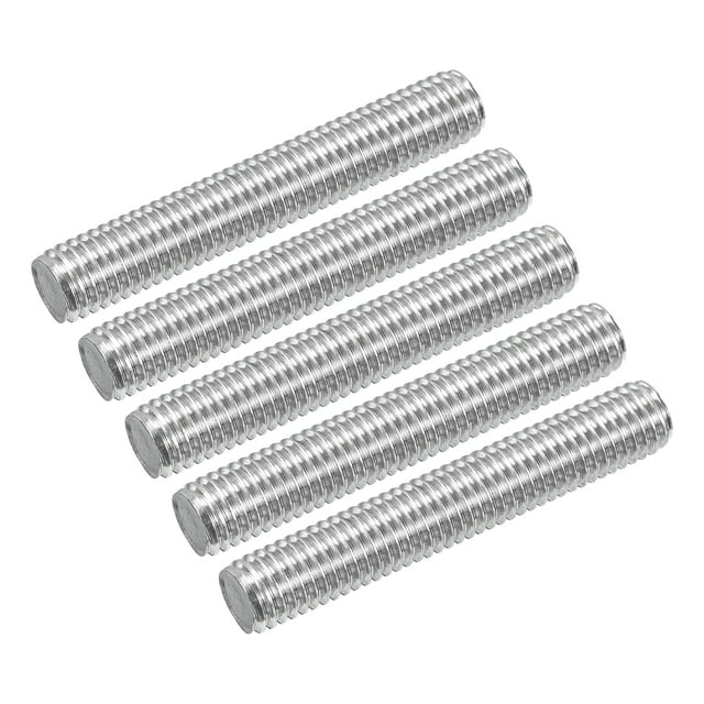 Uxcell 15Pack M10 x 60mm Fully Threaded Rod Right Hand Threads,1.5 Thread Pitch