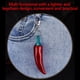 thumbnail image 5 of ¡Rebajas de Temporada!, Encendedor de queroseno de metal, novedoso, portátil, popular y moderno con forma de chile, resistente al viento Akmoler, 5 of 9