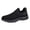 Black, variant on Knit Walking Shoes for Men S𝗅ip On Laceless Sport Shoes Lightweight Non-S𝗅ip L𝗈afers Shoes Wide Width Cushion Sneakers Breathable Casual Athlet𝗂c Shoes