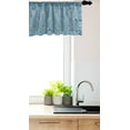 thumbnail image 3 of Ambesonne Pastel Window Valance, Spiral Forms and Circles, 54" X 18", Blue Grey and Multicolor, 3 of 3
