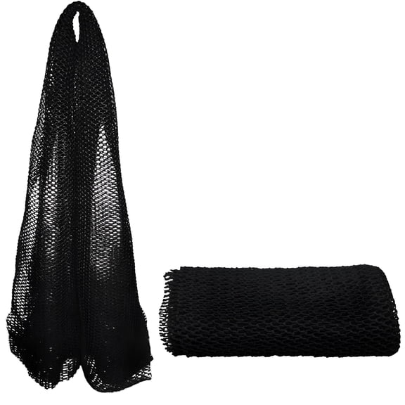 ACDANC African Net Sponge,Authentic,Real,Exfoliating Bath Wash Cloth,Long Sponge,Body Exfoliator,Sapo,Shower Bath Accessories,Back Foot Scalp Scrub,Flat Dead Skin Remover,31.5x11.8"