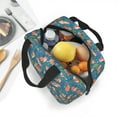 thumbnail image 5 of Kdxio Corgi with Flowers Print Insulated Lunch Bag,Reusable Tote Lunch Box for Women Men,Leakproof Cooler Lunch Bags for Work Office Travel Picnic, 5 of 6