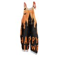 thumbnail image 2 of 2026 New Halloween Overalls for Women LinenSleeveless Plus Size Floral Print Jumpsuits Spaghetti Strap Rompers Spring Summer, 2 of 6