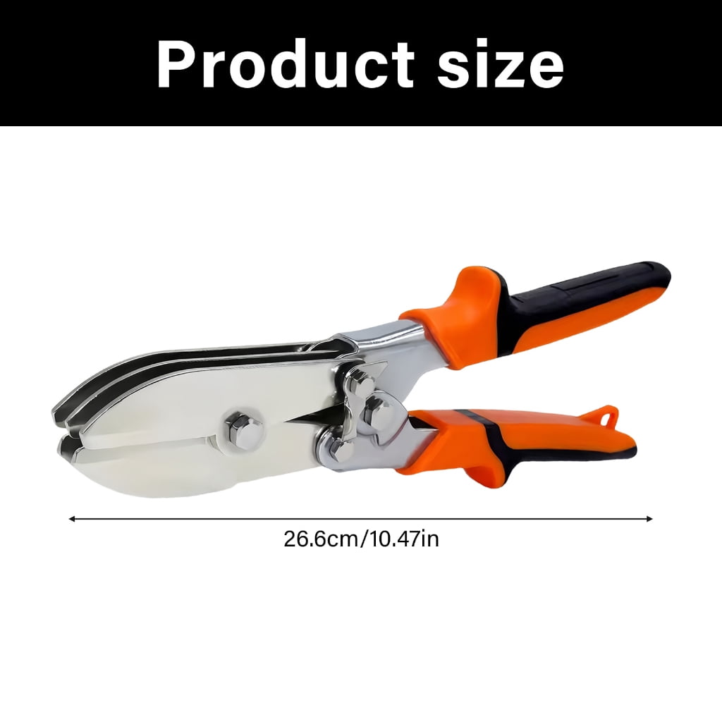 Professional Resistant Metal Sheet Crimper Deep Throats Tubing Crimping Tool