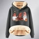 thumbnail image 4 of WILLBEST Sudadera con Capucha Estampada Navideña para Mujer XXXX-Grande, 4 of 4
