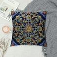 thumbnail image 2 of Nawypu  Throw Pillow Covers Watercolor Pattern Ceramic Tiles and Oriental Vintage Round Colorful Painting Decor Pillow Cases Home Decorative Square Pillowcases, 2 of 5