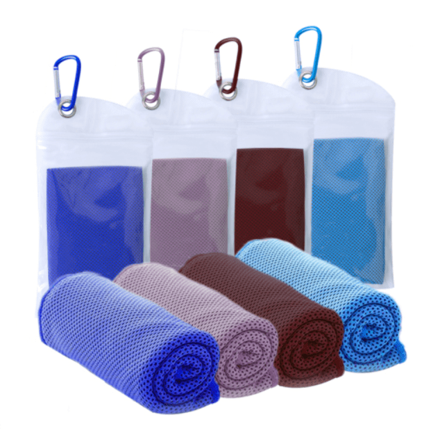 4 Packs Cooling Towel, Cooling Towels for Neck and Face Cool Towel for