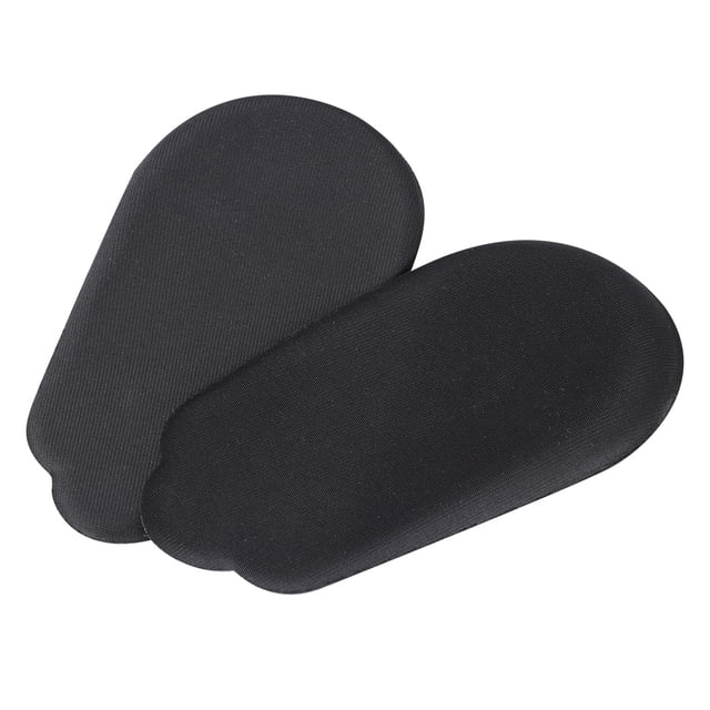 Sailing Almohadillas correctoras para piernas PU X tipo O negras - Tamaño grande (2 pares)