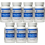 High Absorption CoQ10 200 mg with Vitamin E 210 Softgels for Heart Health, Energy Production