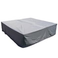 thumbnail image 5 of Direct Wicker Square Patio Waterproof Cover for Dining & Sofa Sets | 106.3" x 106.3" | PU Coated Fire Resistant Polyester | UV Resistant & Windproof | Mold Resistant | Durable Outdoor Furniture Cover, 5 of 10