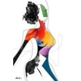 thumbnail image 2 of Banerjee, Ishita 17x24 White Modern Wood Framed Museum Art Print Titled - Vivid Woman - Invincible, 2 of 4