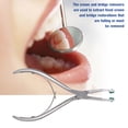 thumbnail image 4 of Alicates para quitar coronas, dientes dentales de acero inoxidable Alicates para coronas de acero inoxidable Alicates para coronas Diseño de última generación, 4 of 6