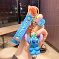 thumbnail image 1 of Anime Disney Keychain Cartoon Lilo & Stitch Cute Doll Keyring Fashion Bag Ornament Key Chain Car Pendant Kids Toys GiftChina Gong Bohan LED, 1 of 2