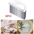 thumbnail image 4 of 20Pcs Clear Acrylic Place Cards Event Clear Acrylic Place Semicircle Sublimation DIY for Wedding, 4 of 9