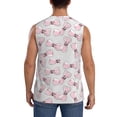 thumbnail image 4 of Balery Cute Bow Tie Camisetas sin mangas para hombre, absorbe la humedad y protege contra el mal olor.-Small, 4 of 7